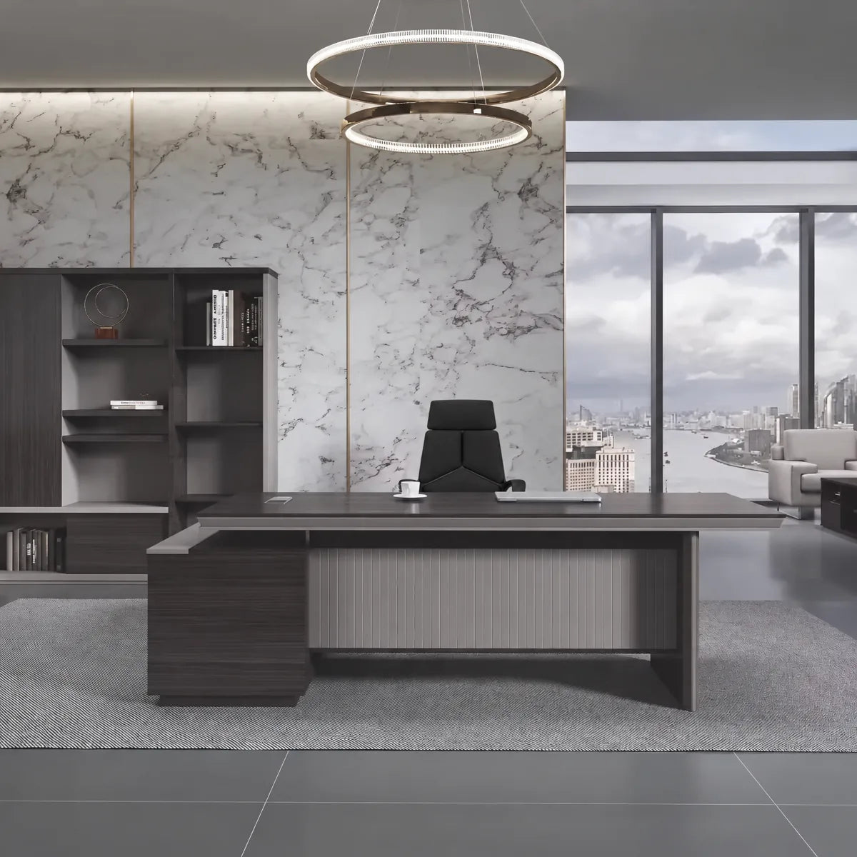 Allard · Modern L-Shaped Executive Desk