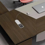 Worley · Modern L-Shaped Executive Desk