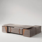 York · Grand Executive Desk w/ Mobile Storage