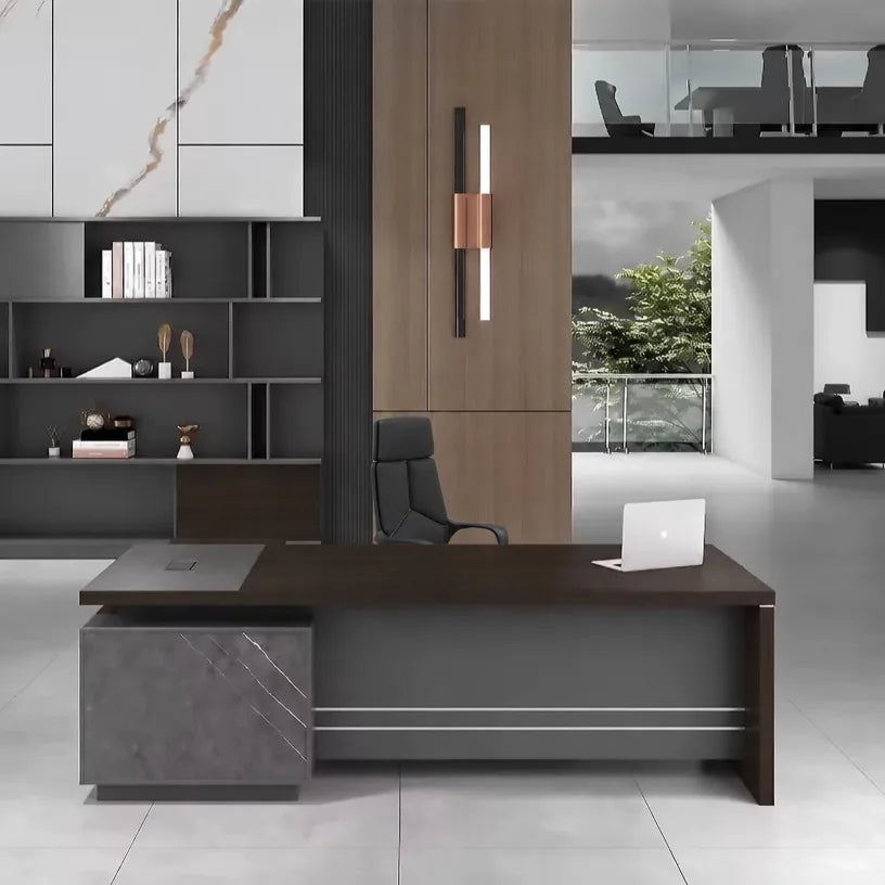 Anton · 8′ Executive L-Shaped Desk