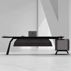 Apexa · Luxury L-Shaped Executive Desk