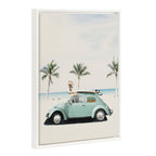 Sylvie Beaded Summer Adventures Framed Canvas by July Art Prints