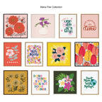 Sylvie Plant Based Framed Canvas by Maria Filar
