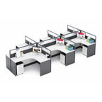 Averon · L-Shaped Cubicle Workstation