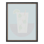 Blake Mojito Framed Printed Art by Amber Leaders Designs