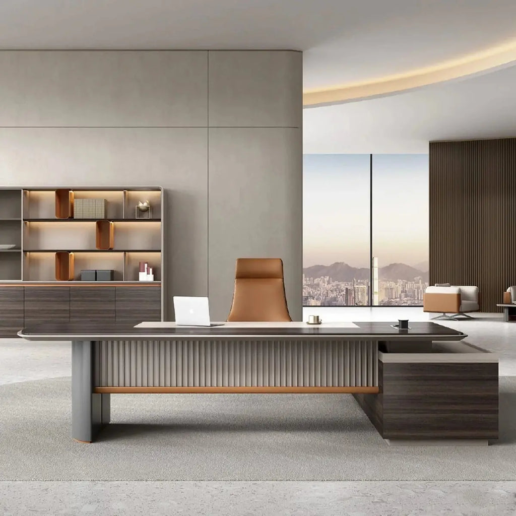 Pendrith · Modern L-Shaped Executive Desk