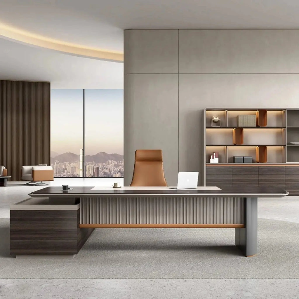 Pendrith · Modern L-Shaped Executive Desk