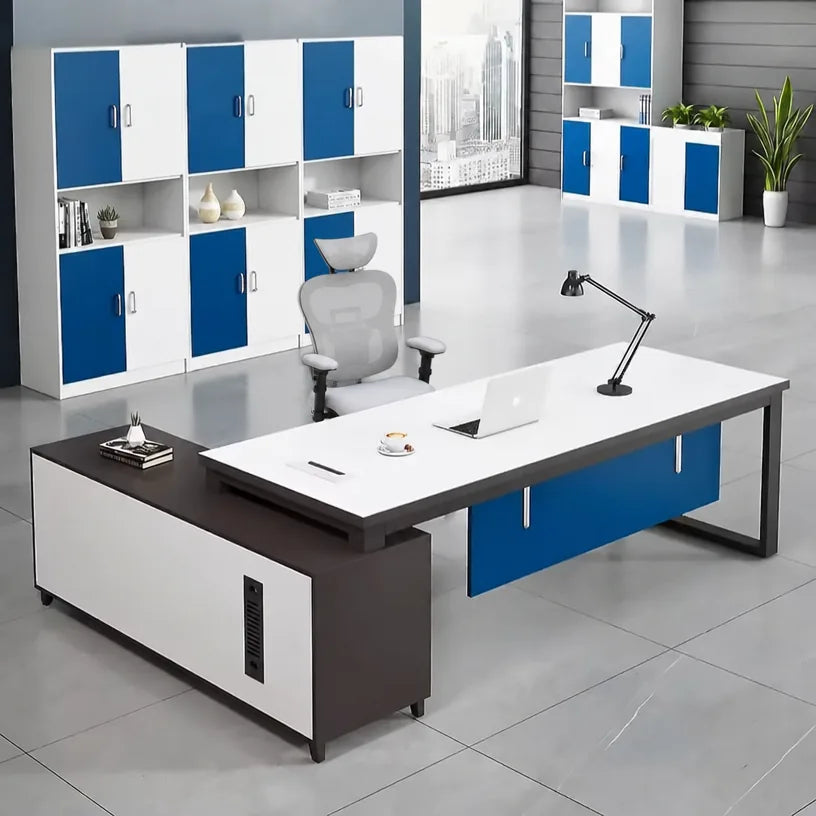 Astrea · Modern L-Shaped Executive Desk