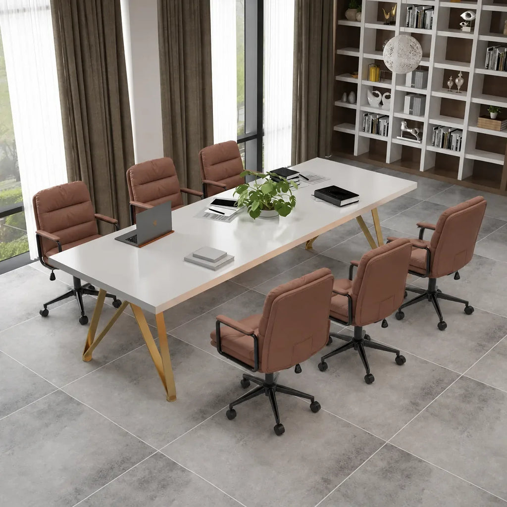 Astrid · White Collaborative Meeting Table