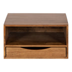Hutton Floating Wall Shelf with Drawer