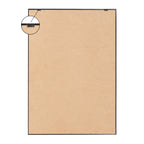 Sylvie Minimalist Neutral Line Art Drawing Face Framed Canvas by The Creative Bunch Studio