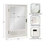 Mezzeta Bathroom Cabinet with Mirror