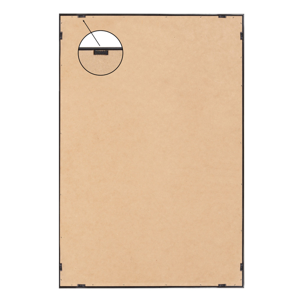 Sylvie Eye Catching Sleek Abstract 5 Brown and Beige Framed Canvas by The Creative Bunch Studio
