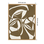 Sylvie Bound by Beauty 6 Framed Canvas by Shatha Al Dafai