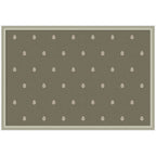 Pinboard Green Botanical Block Print