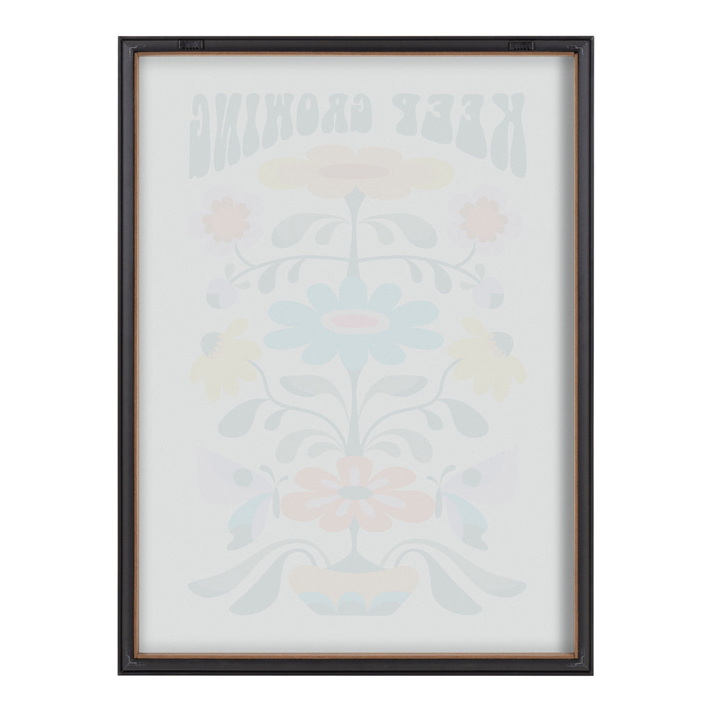Blake Keep Growing Framed Printed Glass by Rachel Lee of My Dream Wall