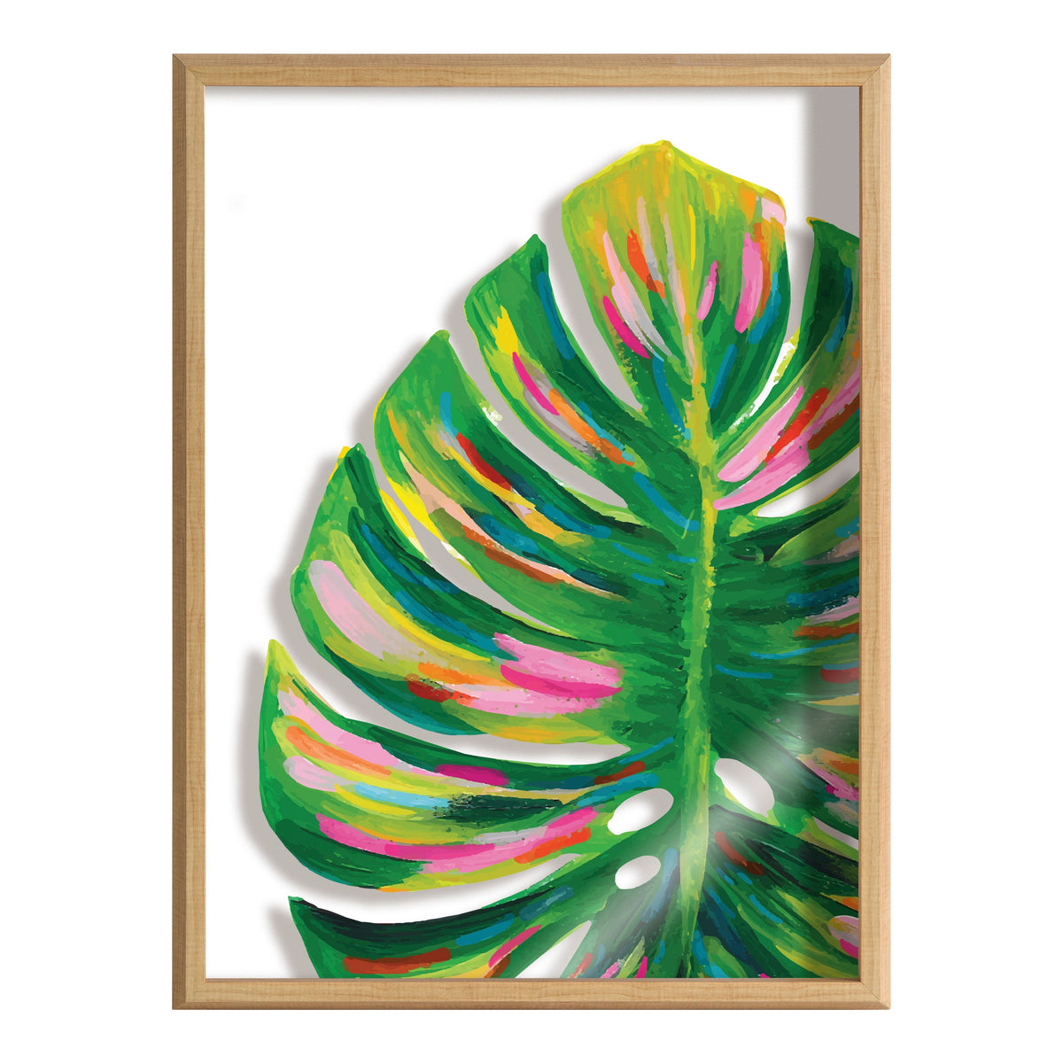 Blake Monstera Framed Printed Art by Jessi Raulet of Ettavee