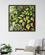Sylvie Blank Framed Canvas 30x30