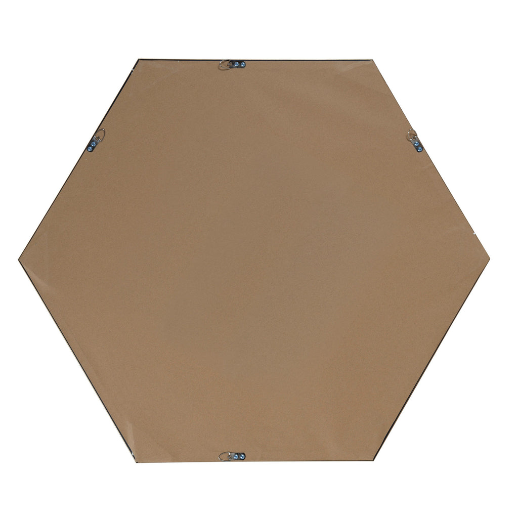 Rhodes Framed Hexagon Wall Mirror