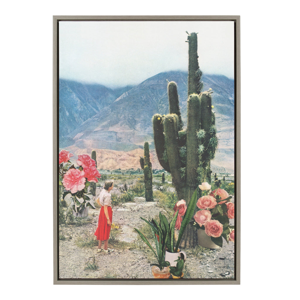 Sylvie Décor Framed Canvas by Sarah Eisenlohr