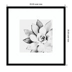 Modern Succulent by Tai Prints Framed Wall Art Print