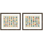 Meditation No. 3 2 Piece Framed Wall Art Print Set by Kelly Knaga
