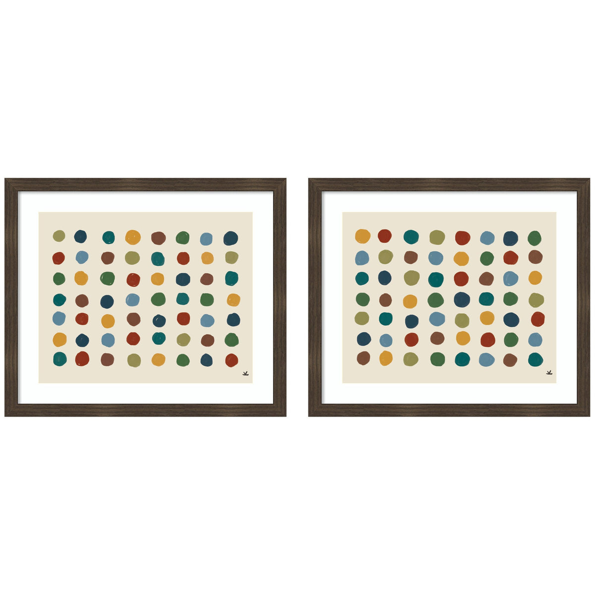 Meditation No. 3 2 Piece Framed Wall Art Print Set by Kelly Knaga