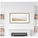 Peaceful and Serene Coastal Landscape by The Creative Bunch Studio Framed Wall Art Print