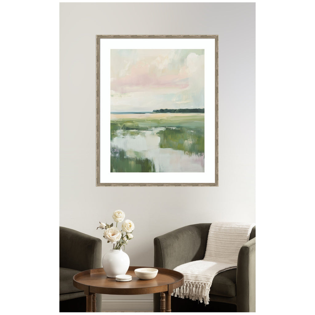 Framed Art Pastel Horizon I by Amy Lighthall