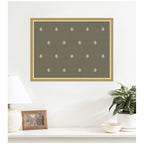 Pinboard Green Botanical Block Print