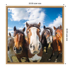 Funny Horse Selfie by The Creative Bunch Studio