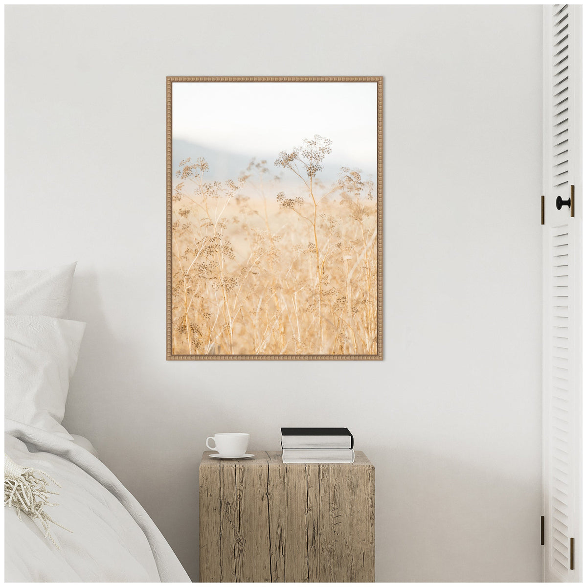 Sylvie Wild Fennel Framed Canvas by Crystal Lynn Collins