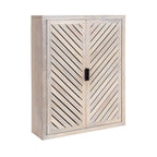 Mezzeta Tall Wood Bath Cabinet