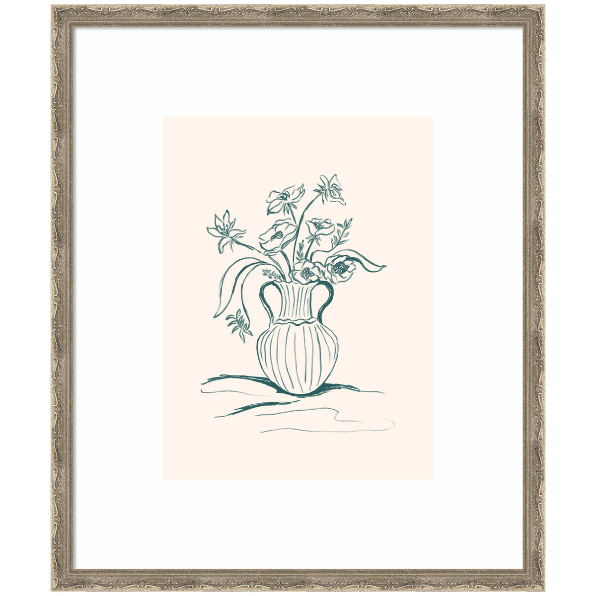 Framed Art Garden Floral by Kate Aurelia Holloway