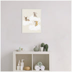 Sylvie Animal Clouds Framed Canvas by July Art Prints