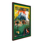 Sylvie Yellowstone Park Framed Canvas by The Whiskey Ginger