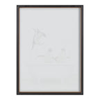 Blake Penguins Bathroom Framed Printed Glass by Amy Peterson Art Studio