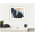 Framed Art Deep Blue Momentum II by Amy Lighthall