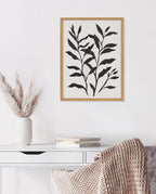 Gallery Modern Botanical Matisse Inspired Silhouette Print by The Creative Bunch Studio