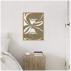 Sylvie Bound by Beauty 2 Framed Canvas by Shatha Al Dafai