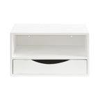 Hutton Floating Wall Shelf with Drawer
