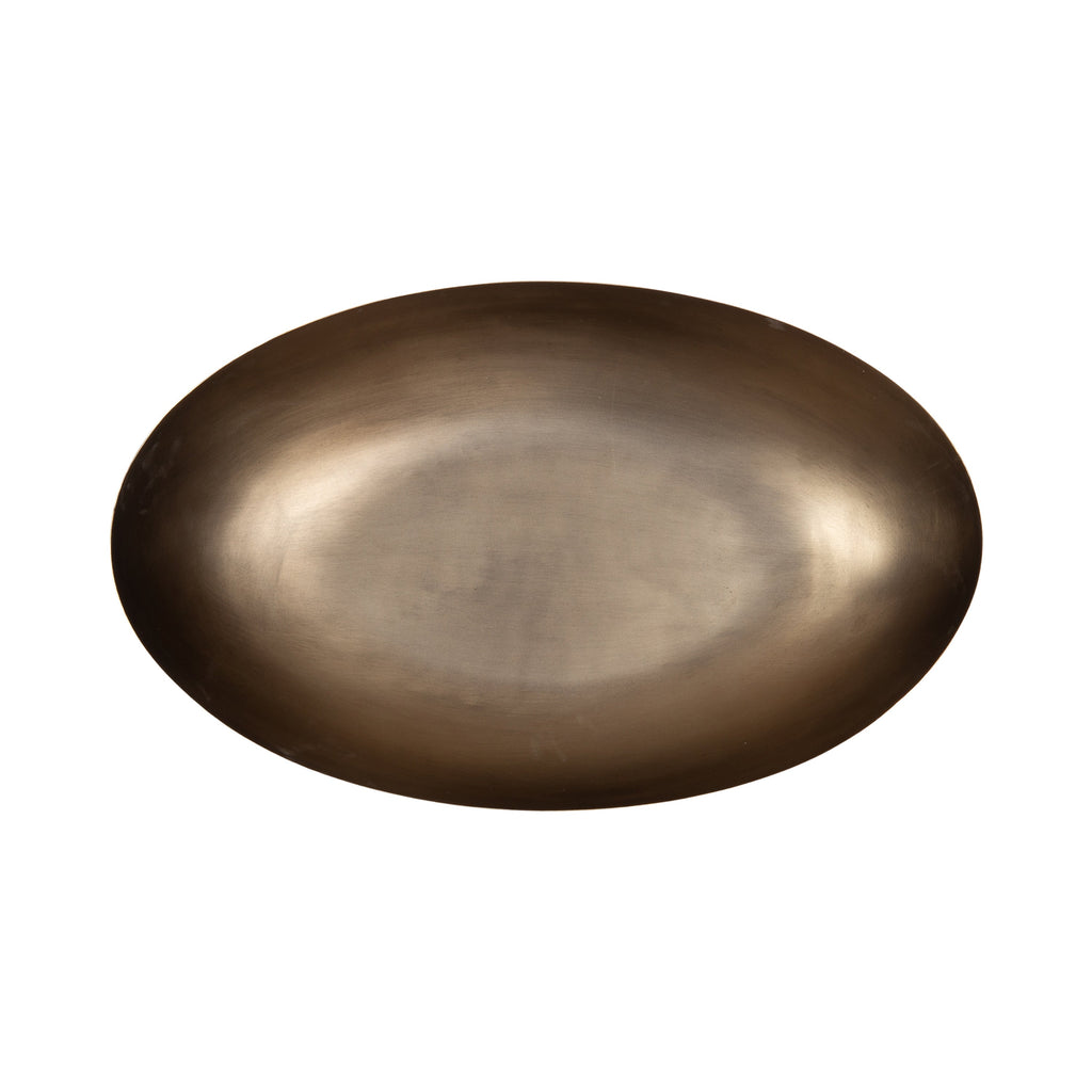Rooks Ribbed Metal Bowl