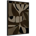Sylvie Contour 2 Framed Canvas by Shatha Al Dafai