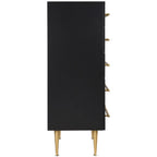 Contemporary 5 Drawer Chest For Bedroom