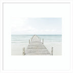 Beach 5s by Amy Peterson Framed Wall Art Print
