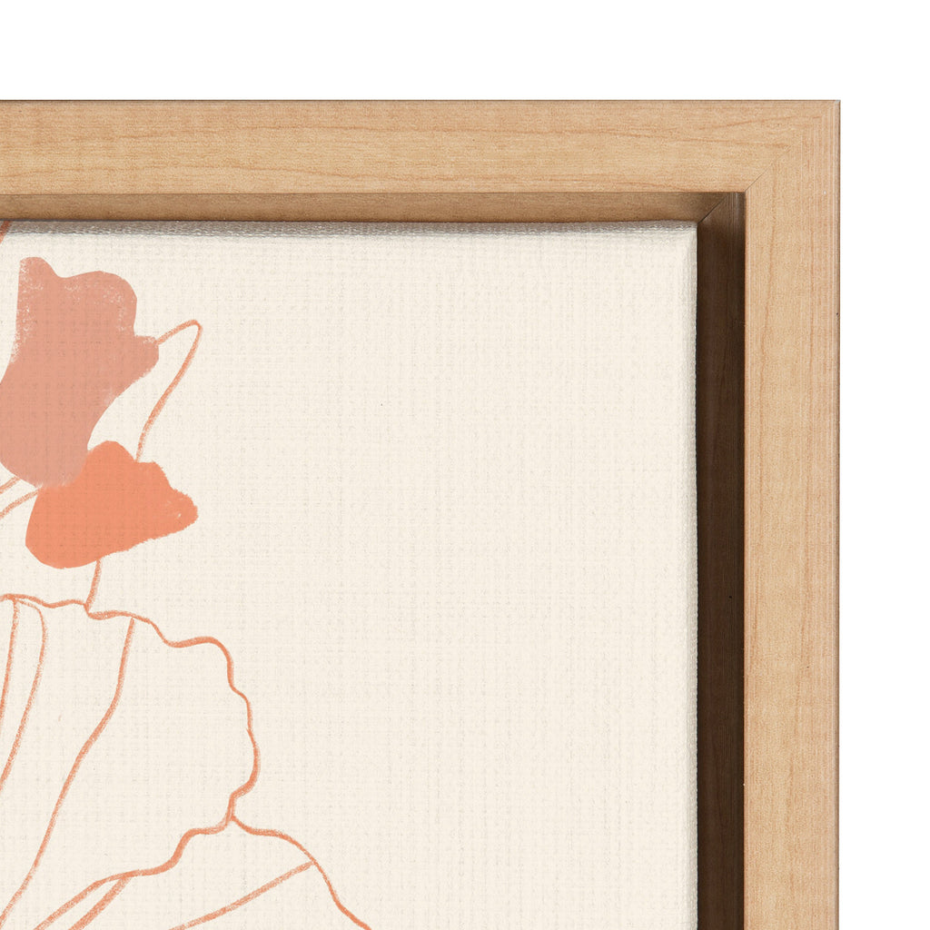 Sylvie Hilo Framed Canvas by Kasey Free