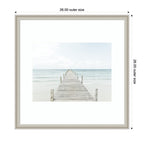 Beach 5s by Amy Peterson Framed Wall Art Print