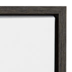 Sylvie Highland Cow Framed Canvas by Amy Peterson Art Studio