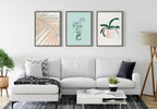 Sylvie Palms Framed Canvas by Alicia Schultz