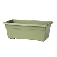 Novelty Mfg Co P-Countryside Flowerbox Planter- Sage 36X8X6.5 Inch